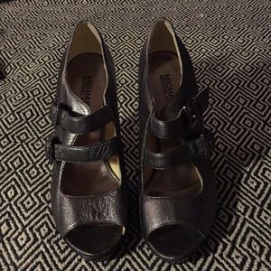 Michael Kors Metallic Heels